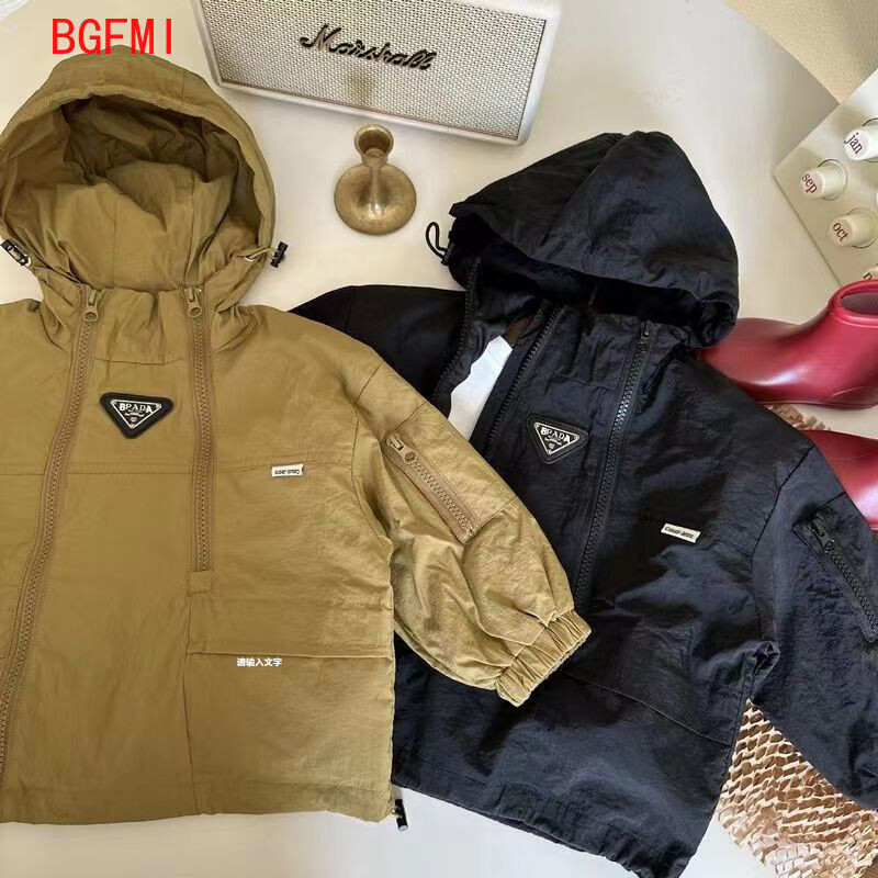 Modna jakna za djevojčice i dječake s kapuljačom i dvostrukim patentnim zatvaračem, dječji kaput za dojenčad, malu djecu, dječji kaput na otvorenom, jesen, proljeće, dječja gornja odjeća, dječja odjeća 1-10 godina