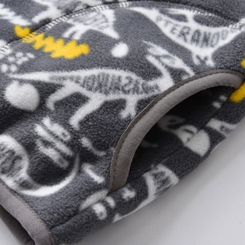 Novo proljeće, jesen, zima, dječja odjeća, dječja odjeća, jakne s dinosaurima za dječake, gornja odjeća od polarnog flisa, meka topla