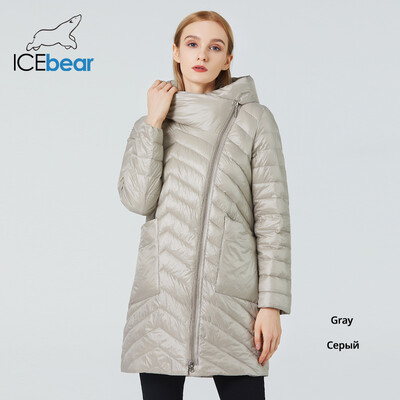 ICEbear 2022 naiste sügisjope kvaliteetne naiste mantel, mood naiste parka brändi riided GWC20299D