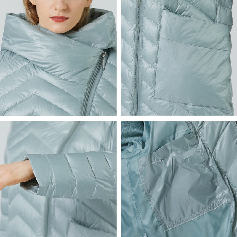 ICEbear 2022 naiste sügisjope kvaliteetne naiste mantel, mood naiste parka brändi riided GWC20299D