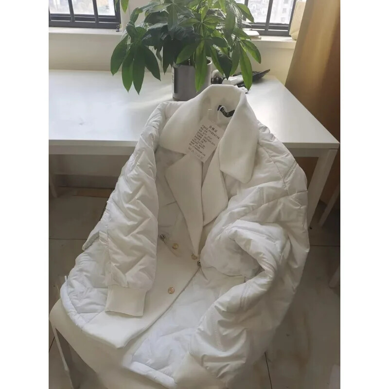 2023. Novi ženski puhasti pamučni kaput Zimska jakna Ženska verzija srednje dužine parke uskog kroja Gornja odjeća velike veličine Kaput za slobodno vrijeme