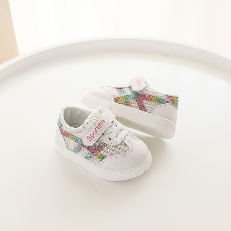 Βρεφικά παπούτσια για νήπια Μαλακή σόλα Άνοιξη Φθινοπωρινό Αντιολισθητικό Διχτυωτό Βρεφικό Παπούτσια για αγόρια και κορίτσια με ιμάντες Velcro Άμεση πώληση από το εργοστάσιο