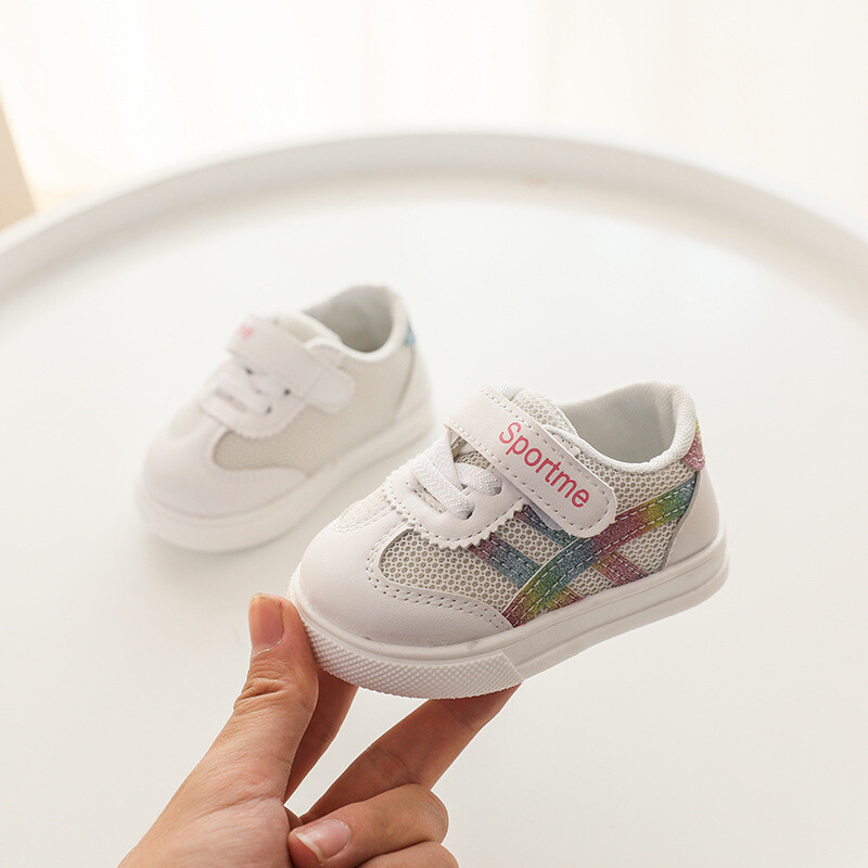 Βρεφικά παπούτσια για νήπια Μαλακή σόλα Άνοιξη Φθινοπωρινό Αντιολισθητικό Διχτυωτό Βρεφικό Παπούτσια για αγόρια και κορίτσια με ιμάντες Velcro Άμεση πώληση από το εργοστάσιο