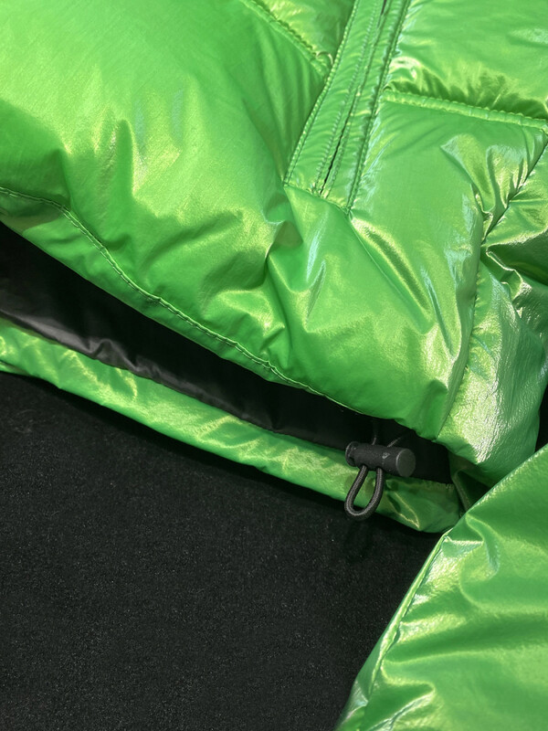 [YOZOU] Zimska luksuzna svjetlucava zelena kratka podstavljena pufer jakna parke s korejskom gornjom odjećom Dongdaemun Debeli kaput za mlade žene