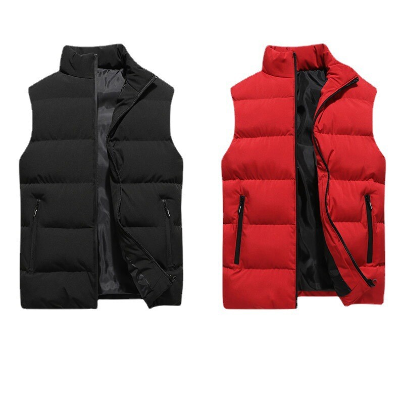 Ανδρικό γιλέκο Ouma Casual Ανδρικό φθινοπωρινό και χειμώνα ζεστό βαμβακερό γιλέκο ζακέτα