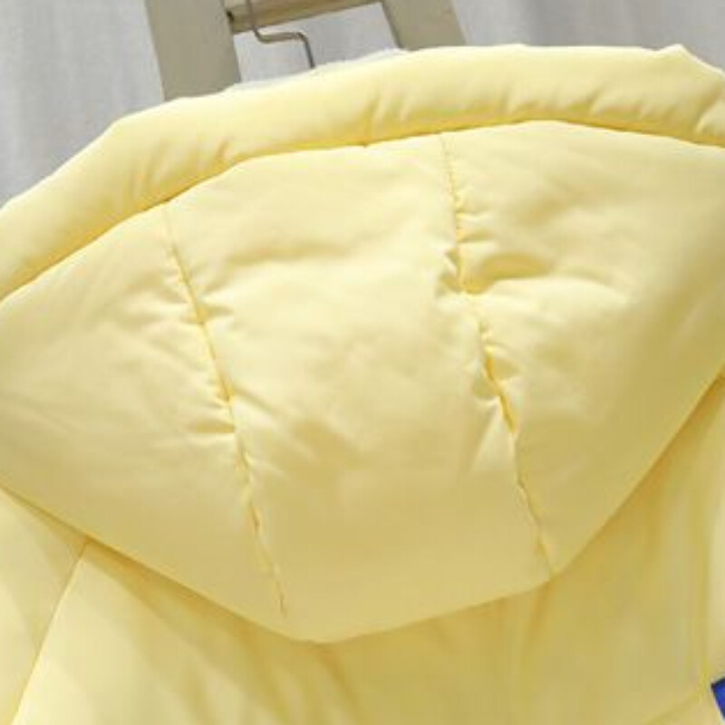 2024. Novi ženski puhasti pamučni kaput Zimska jakna Ženska verzija srednje dužine široka gornja odjeća Debele tople parke Kaput s kapuljačom