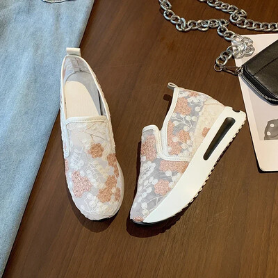 Ženska tenisica Ravne cipele Ležerne Lagane mokasine Tenisice Sportske natikače Mokasine Platforma Udobne elegantne ljetne slatke cipele