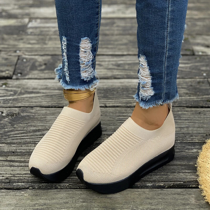 Ženske jednostruke cipele Proljetne nove debele cipele s leptirastim potplatom u boji Oxford cipele Udobne prozračne cipele za slobodno vrijeme