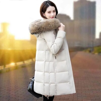 Naiste puuvillane talvejope Korea avara kapuutsiga puuvillane mantel 2023 Uus soe paksu puuvillane riietus Naiste talvejope Naiste Outwea