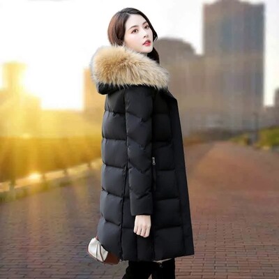 Naiste puuvillane talvejope Korea avara kapuutsiga puuvillane mantel 2023 Uus soe paksu puuvillane riietus Naiste talvejope Naiste Outwea
