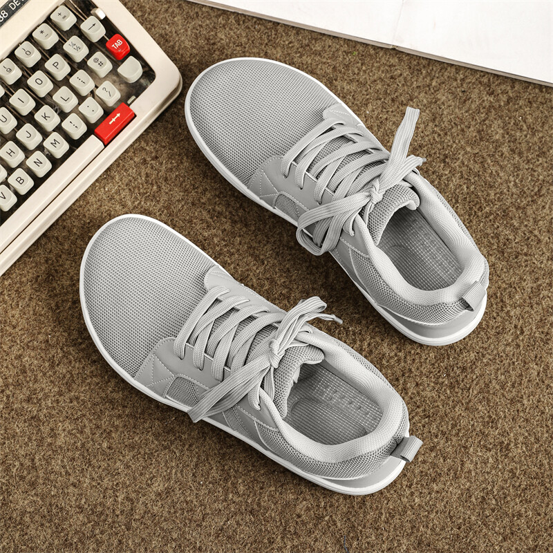 Laia varbaga karbiga meeste paljajalu jalatsid Minimalistlikud hingavad mugavad matkajalatsid Tossud 8886