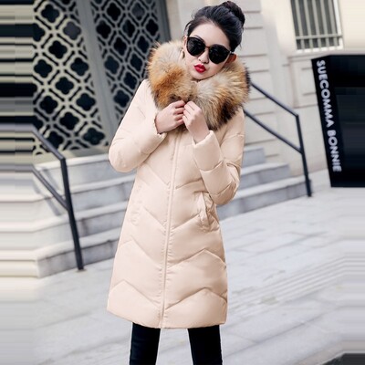 Veliki krzneni zimski kaput Ženska jakna Nova 2023. Parka s kapuljačom Topla zimska jakna Ženska vatirana ženska velika veličina 6XL Ženska perjanica