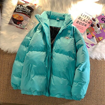 Zimska studentska pamučna jakna s plišanim podebljanim pamučnim parkama od janjećeg flisa s širokim kratkim ženskim kaputom za snježnu odjeću