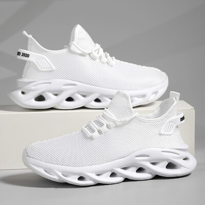 Ανδρικά αθλητικά παπούτσια για τρέξιμο μαύρα παπούτσια για τζόκινγκ Casual πάνινα παπούτσια καφέ εξωτερικού χώρου αναπνεύσιμο πλέγμα Γυναικεία ελαφρύ μαύρο τένις με απορρόφηση κραδασμών