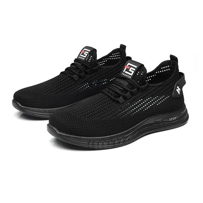 Ljeto 2024. Nove mrežaste muške prozračne i protuklizne cipele Stare pekinške platnene cipele Mekani potplat Udobne sportske i ležerne cipele