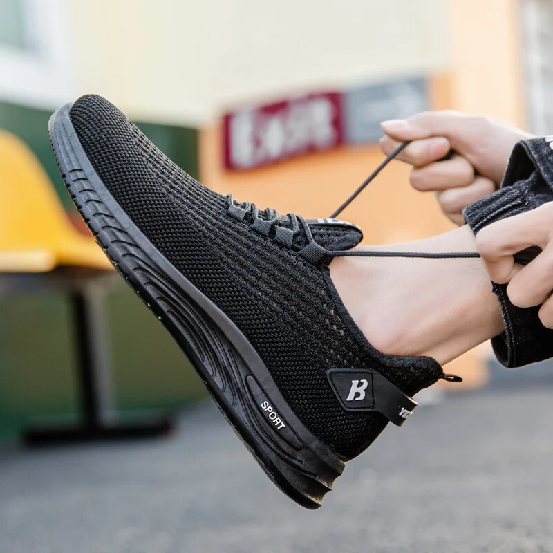 Ljeto 2024. Nove mrežaste muške prozračne i protuklizne cipele Stare pekinške platnene cipele Mekani potplat Udobne sportske i ležerne cipele