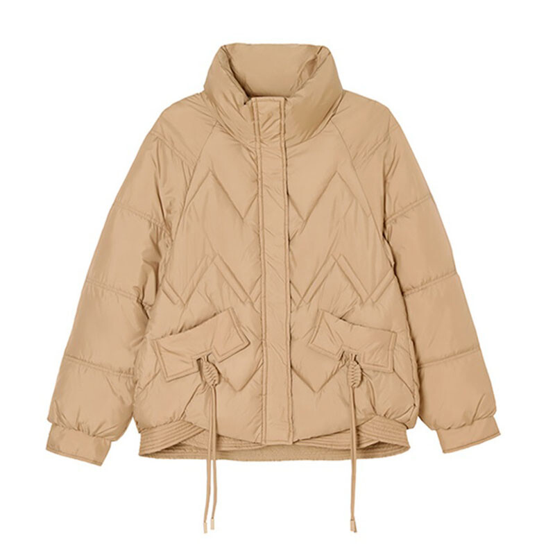 Zimska jakna 2024. Korejske ženske pufer parke Debeli topli pamučno podstavljeni kaput Ženska široka vanjska odjeća Odjeća Kratka jakna Kaput