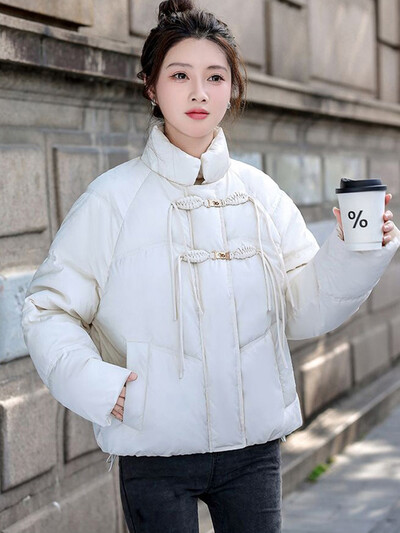 Ženske parke Novo u gornjoj odjeći Ženska odjeća Zimski topli kaput Ženske modne kratke parke širokog kroja Ropa De Mujer 2024.