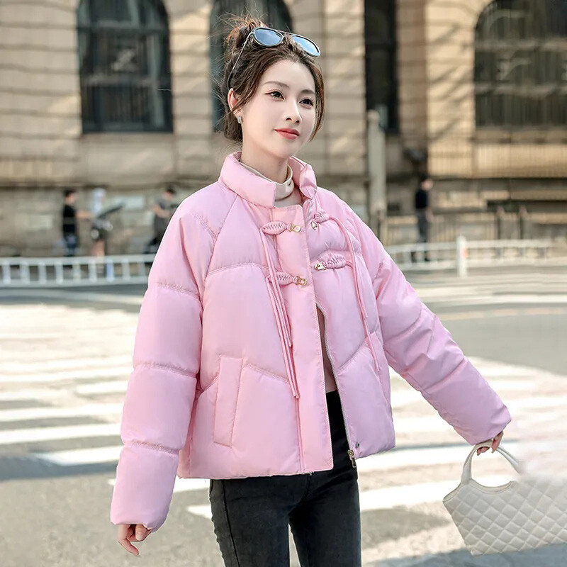 Ženske parke Novo u gornjoj odjeći Ženska odjeća Zimski topli kaput Ženske modne kratke parke širokog kroja Ropa De Mujer 2024.