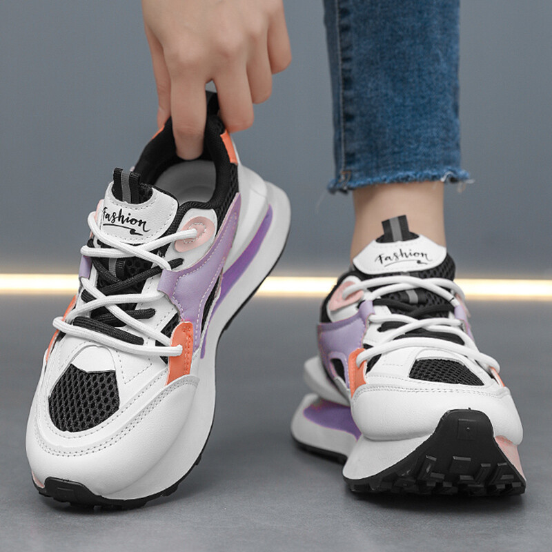 Ženske vintage tenisice Ležerne cipele s platformom Tenisice Sportska obuća za trčanje na otvorenom Prozračne tenisice na vezanje za žene