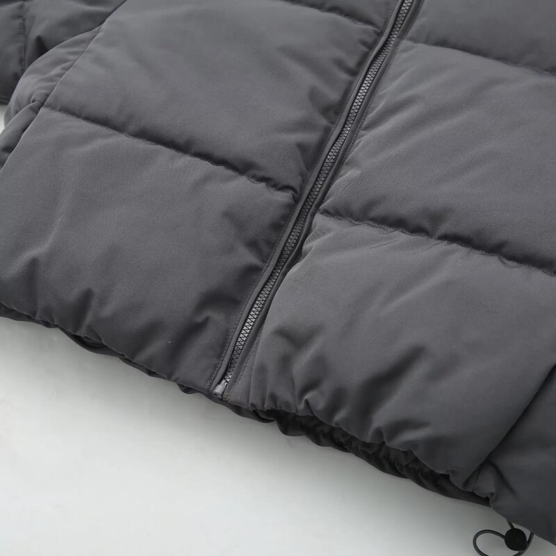 Jakid Parkas Naiste mantel Soliidne Paks Soe Outwear Pikad varrukad vabaaja vaba Casaca Mujer Talv 2024 Naine inszat Joped Mantel