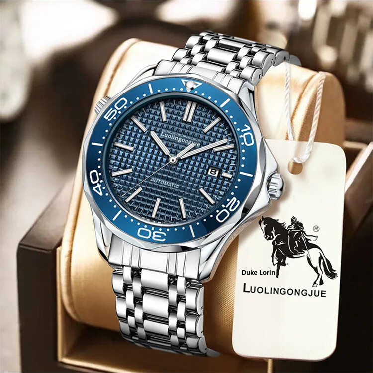 Haima automatski mehanički sat, modni muški modni poslovni stil, šuplji mrežni dizajn, veleprodajni sat za muškarce