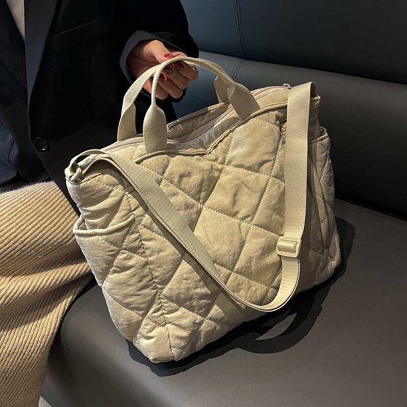 Ženske torbe velikog kapaciteta Torba preko ramena Modne svemirske pamučne shopping torbe slatke ženske torbe 2023 Novo