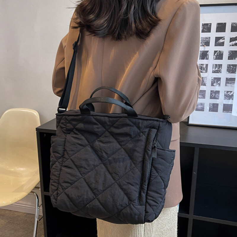 Ženske torbe velikog kapaciteta Torba preko ramena Modne svemirske pamučne shopping torbe slatke ženske torbe 2023 Novo