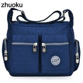 Ženska torba na rame s gornjom ručkom Dizajnerska torbica poznate robne marke Najlonska ženska torba za ležernu kupovinu Skitnica Torba preko ramena Kurirske torbe