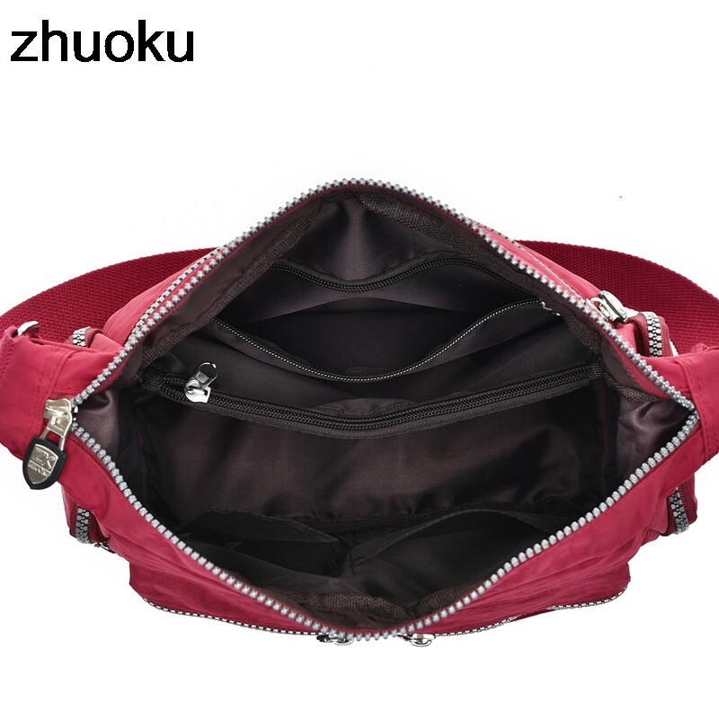 Ženska torba na rame s gornjom ručkom Dizajnerska torbica poznate robne marke Najlonska ženska torba za ležernu kupovinu Skitnica Torba preko ramena Kurirske torbe