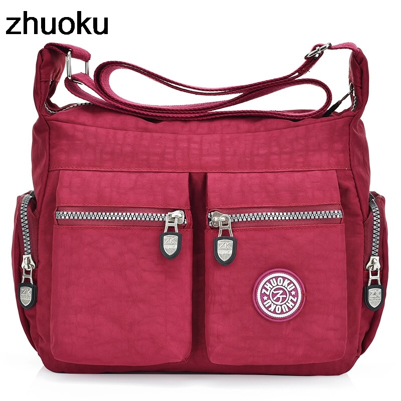 Ženska torba na rame s gornjom ručkom Dizajnerska torbica poznate robne marke Najlonska ženska torba za ležernu kupovinu Skitnica Torba preko ramena Kurirske torbe