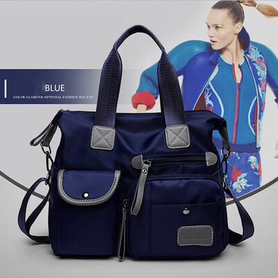 Γυναικεία τσάντα πολλαπλών χρήσεων, τσάντα casual shopping μεγάλης χωρητικότητας, αδιάβροχη νάιλον τσάντα ώμου χιαστί