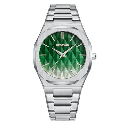 2024 Novi muški kvarcni satovi Zlatni vodootporni poslovni satovi od nehrđajućeg čelika za muškarce Sat Sportski sat Relogio Masculino