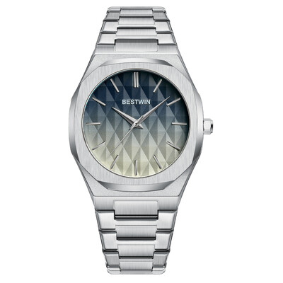 2024 Novi muški kvarcni satovi Zlatni vodootporni poslovni satovi od nehrđajućeg čelika za muškarce Sat Sportski sat Relogio Masculino