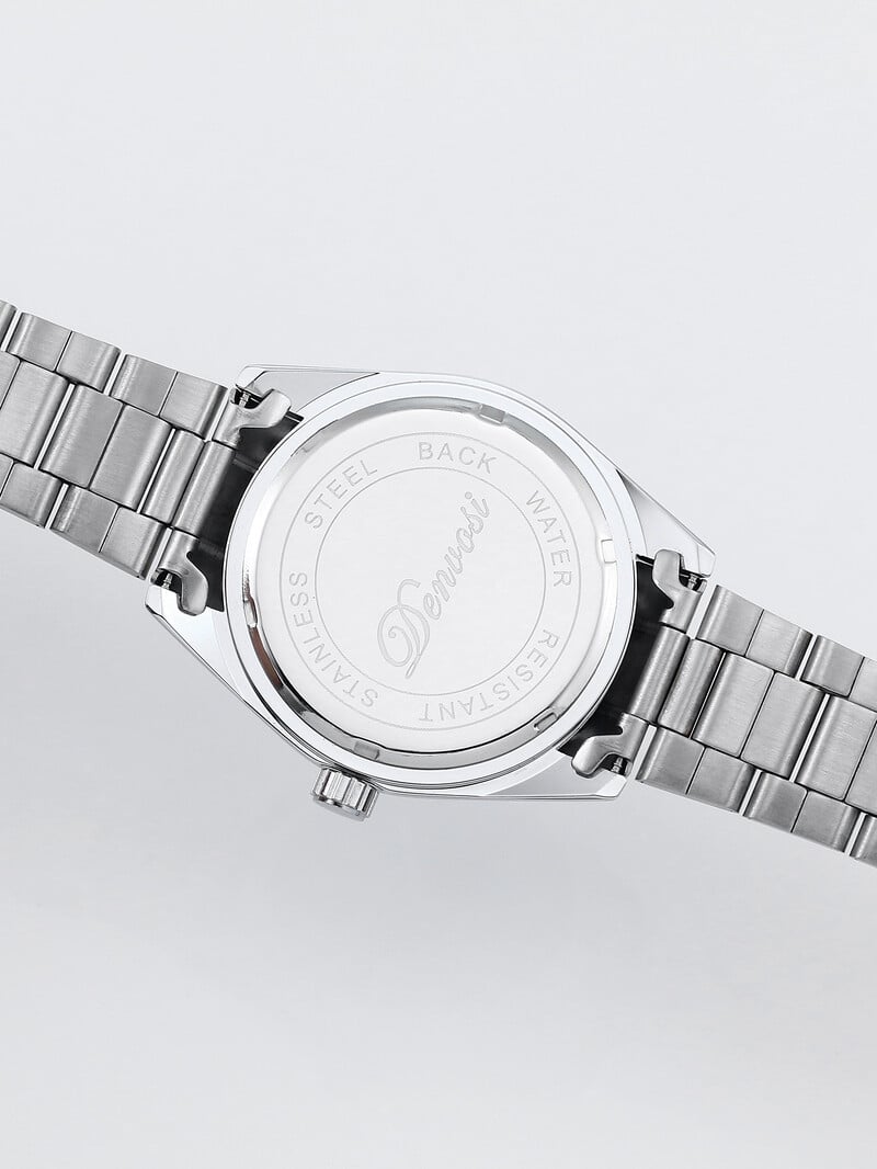 Denvosi Ceas de cuarț luminos pentru bărbați, la modă simplă, lejeră