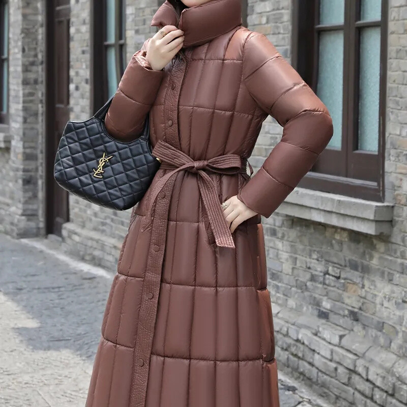 Zimska ženska jakna Kaput 2023 Nova duga parka Ženski pamučni kaput s donjim pamukom Debele tople jakne Vjetrootporne Ležerne studentske pufer kaput