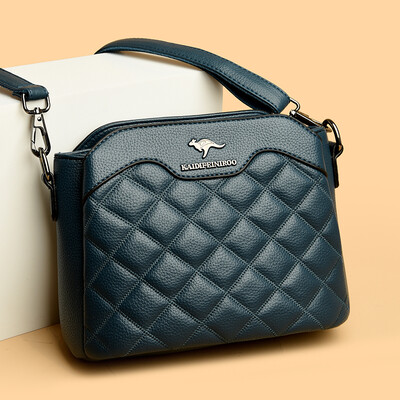 2023 Small Single Shoulder Τσάντα Messenger Γυναικεία τσάντα τριών επιπέδων στρογγυλή πολυτελής απλή τσάντα αγγελιοφόρου μηδενικό πορτοφόλι