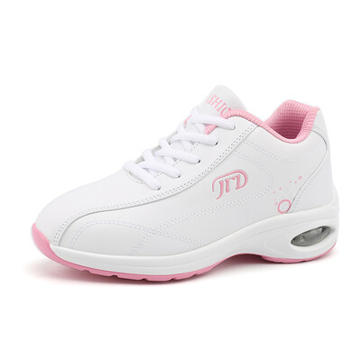 Pantofi de alergare pentru femei, pantofi cu amortizare de aer, alb, ocazional, amortizare, anti-alunecare, pantofi pentru femei, la modă, mers, încălțăminte sport