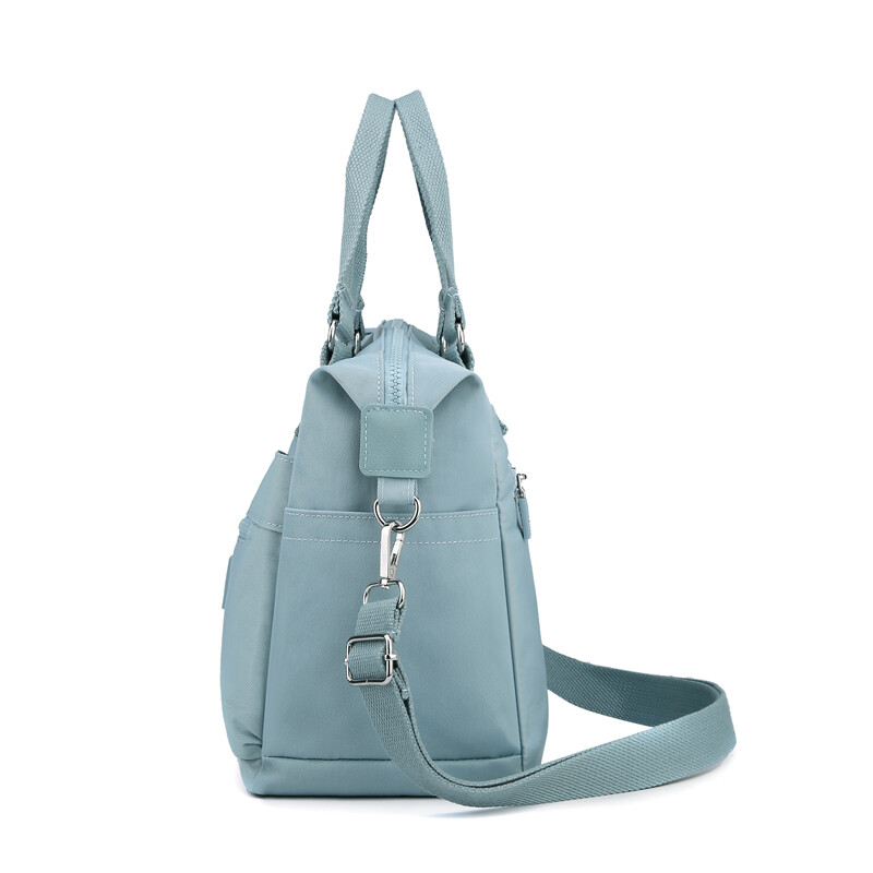 Kvaliteetsest vastupidavast kangast naiste õlakott, moodne mitme taskuga naiste käekott Suure mahutavusega ostukott käekott