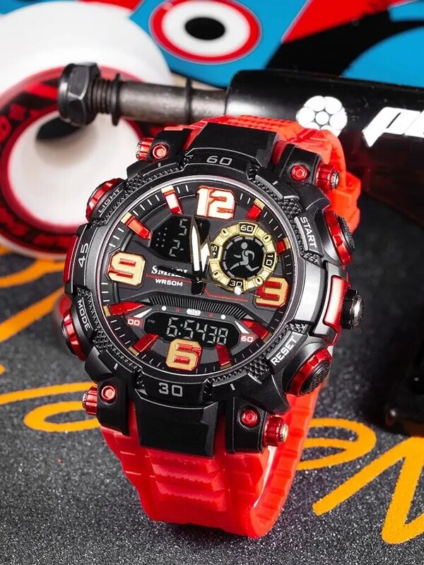 Kvarcni sat za muškarce SMAEL sat vodootporan štoperica LED satovi muški sat 1921 sportski satovi muškarci Relogio Masculino Digital