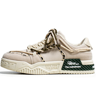 Meeste vulkaniseeritud jalanõud Mugavad hingavad rulajalatsid vabaaja platvormiga tossud Meeste tennised tennised