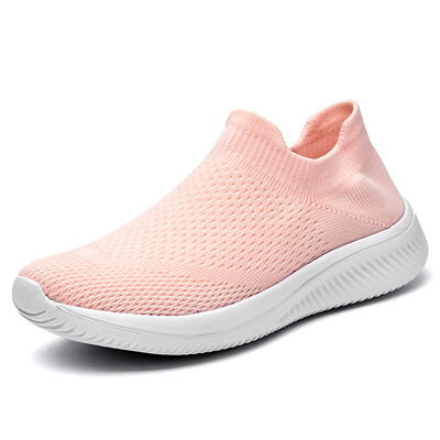 Γυναικεία Βουλκανιζέ Παπούτσια Υψηλής ποιότητας Γυναικεία αθλητικά παπούτσια Slip On Flat Παπούτσια Γυναικεία Loafers Plus Size 42 Walking Flat