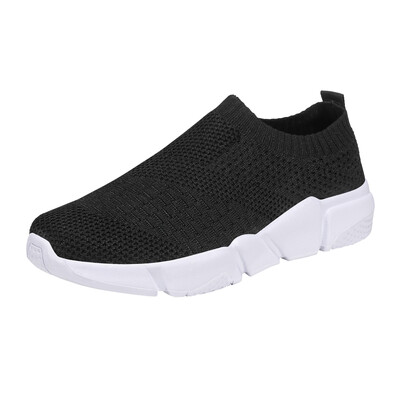 Γυναικεία Βουλκανιζέ Παπούτσια Υψηλής ποιότητας Γυναικεία αθλητικά παπούτσια Slip On Flat Παπούτσια Γυναικεία Loafers Plus Size 42 Walking Flat