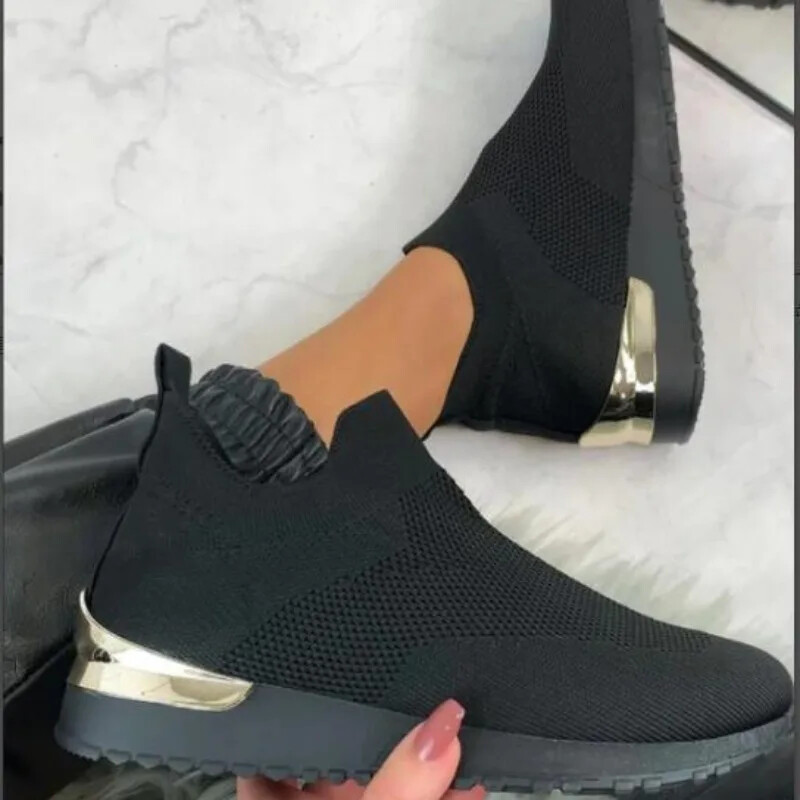 Nove mrežaste čarape za 2024. Cipele Ženske prozračne tenisice s platformom Ženske modne ravne cipele za slobodno vrijeme Ženske Zapatillas Mujer