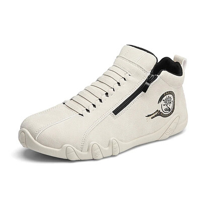 Cipele za muškarce Nove dizajnerske muške tenisice s patentnim zatvaračem 2023. Jesenske niske muške cipele za slobodno vrijeme Lagane i udobne ravne cipele