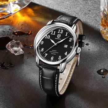 Ανδρικά ρολόγια QINGXIYA Fashion Date Quartz Κορυφαία μάρκα Πολυτελές δερμάτινο λουράκι Ανδρικό ρολόι Αθλητικό ανδρικό ρολόι Hodinky Relogio Masculino