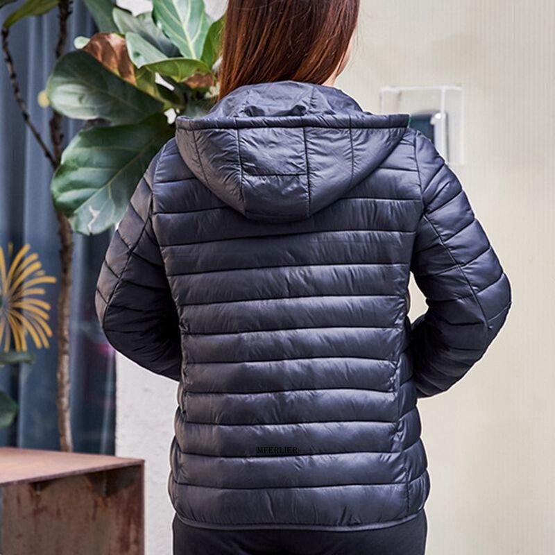 Suur suurus 10XL 170kg Kerge kaal puuvillase polsterdatud jope kapuutsiga naiste sügistalvine pikkade varrukatega soe mantel paks ülerõivad