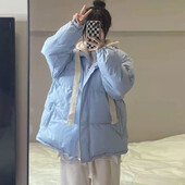 Parke 2024, nova modna zimska pufer jakna, topla ženska jakna s kapuljačom, pamučni kaput velikih veličina, ležerna ženska jakna, debela djevojka s pismom