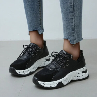 Ljetne vruće ženske cipele 2024. Ženske tenisice Leopard mrežaste zadaha Ženske cipele za trčanje na otvorenom Ravna platforma Zapatos Mujer