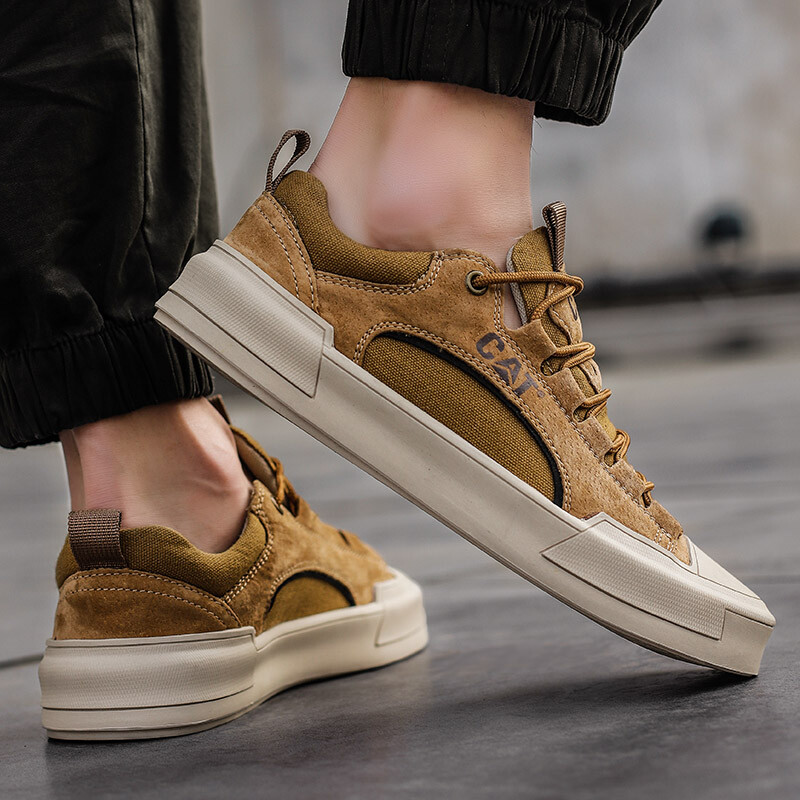 Muške ležerne kožne cipele 2024 Nove cipele za muškarce Visoke crne ležerne muške tenisice Platforma S 2024 Nove Tenis Masculino